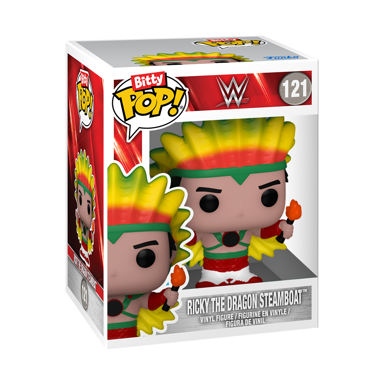 Funko Bitty POP! WWE Vinyl Figure Set 4-Pack (Dusty Rhodes, Jerry Lawler, Ricky Steamboat