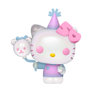 Funko POP! Sanrio: Hello Kitty 50th Anniversary - Hello Kitty with Balloons 4-in Vinyl Figure