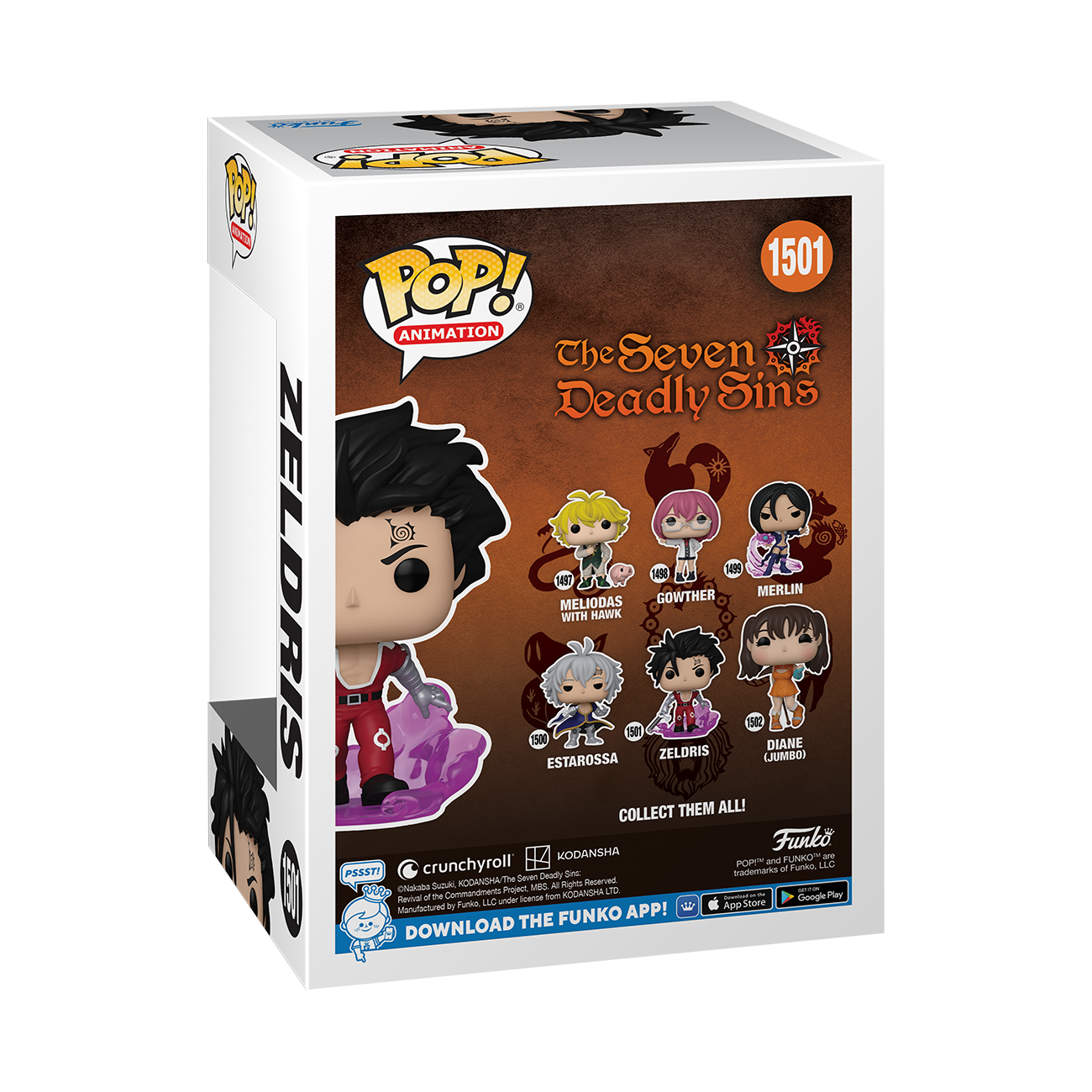 Funko POP! Animation: Seven Deadly Sins Zeldris 4.5-in Vinyl