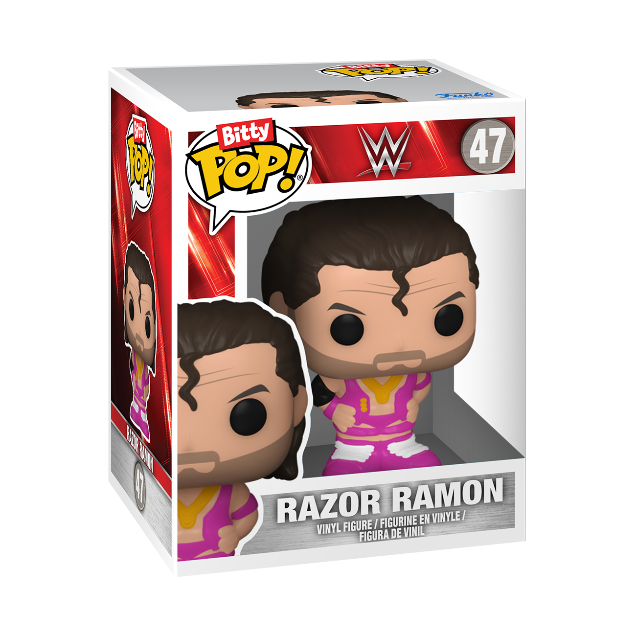 Funko Bitty POP! WWE Vinyl Figure Set 4-Pack (Razor Ramon, Diesel, Rey  Mysterio, Mystery Pop!) | GameStop