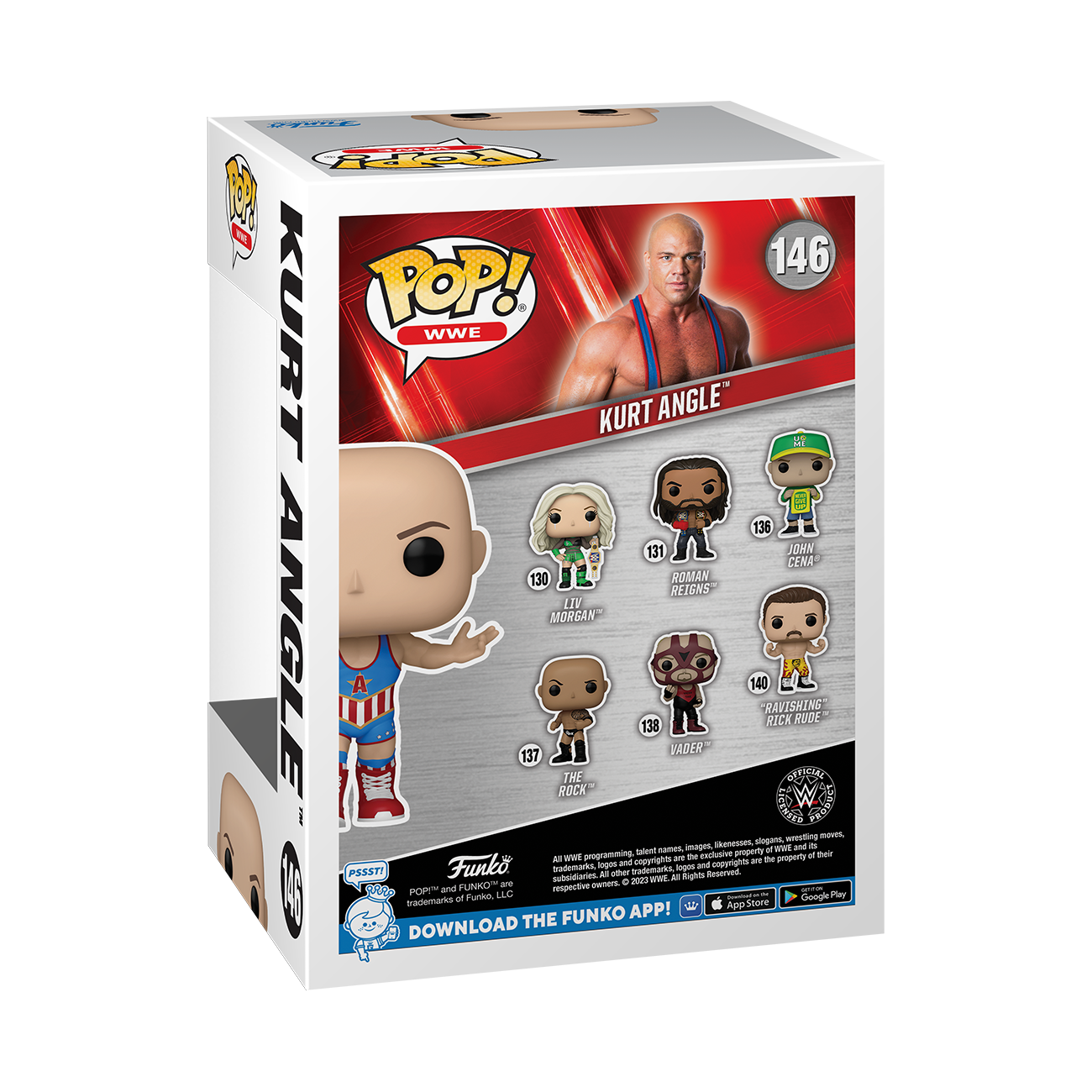 Lot of 3 WWE orders Funko Pops