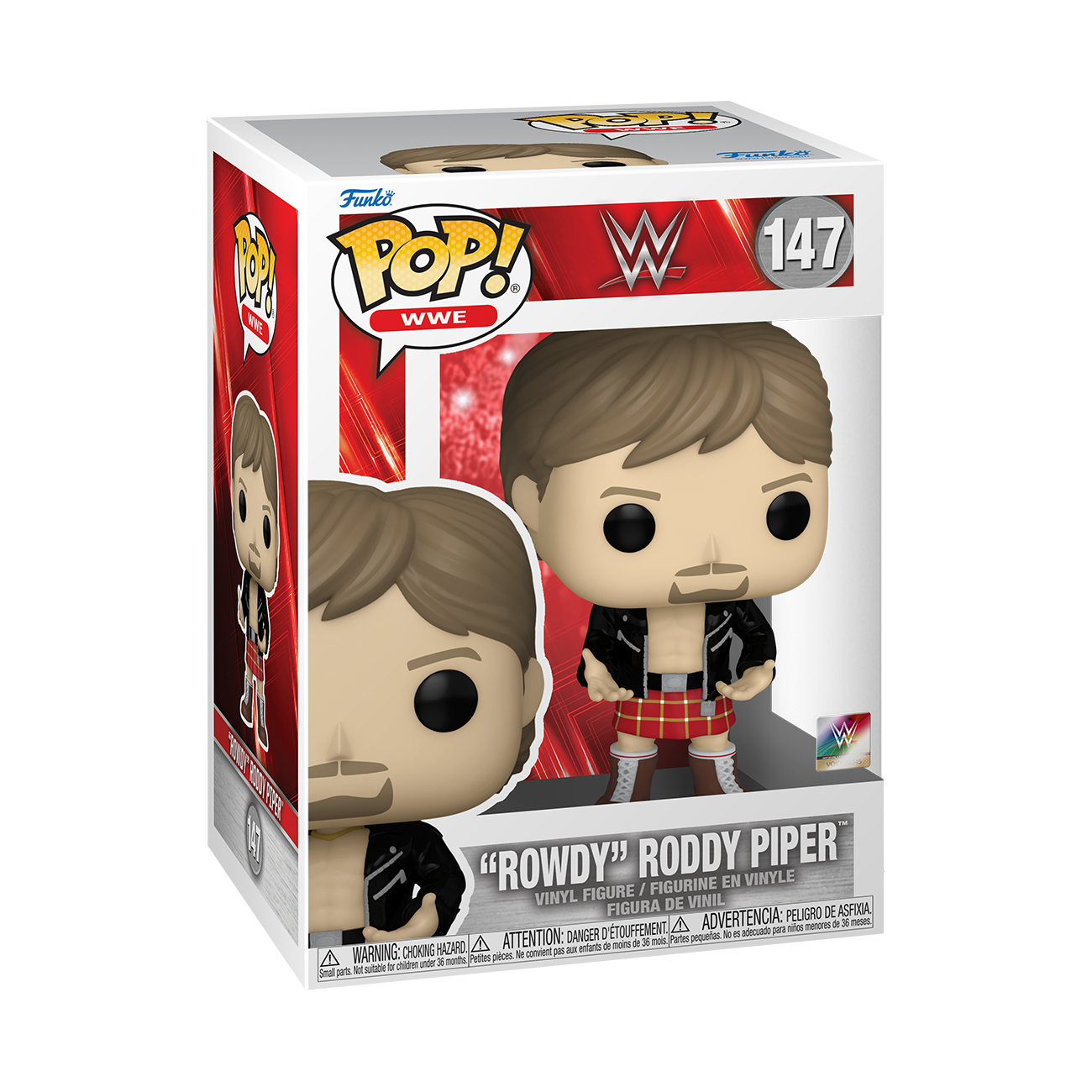 Funko POP! WWE: Rowdy Roddy Piper 4.07-in Vinyl Figure