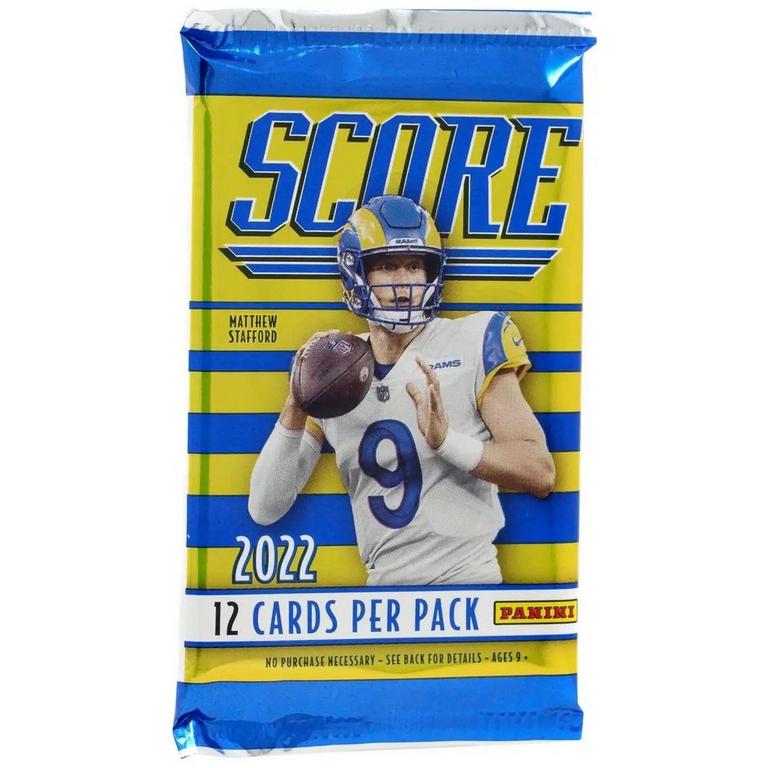 2022 Panini NFL Score Football Trading Cards Individual Pack