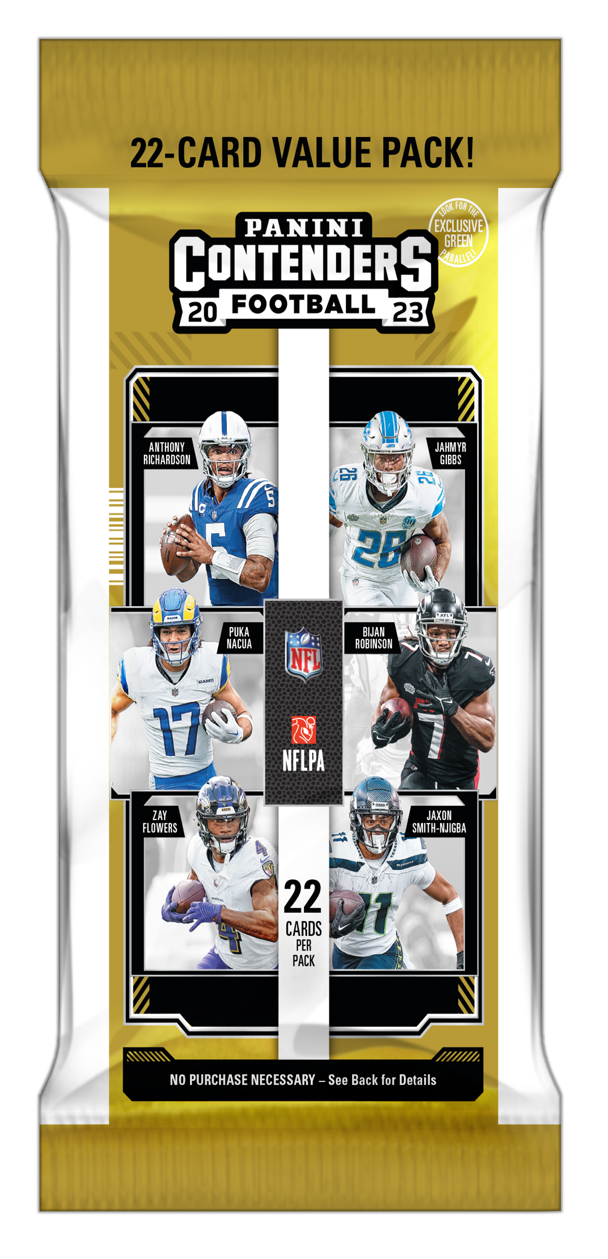 Panini 23-24 NFL Football Trading Cards Contenders Fat Pack