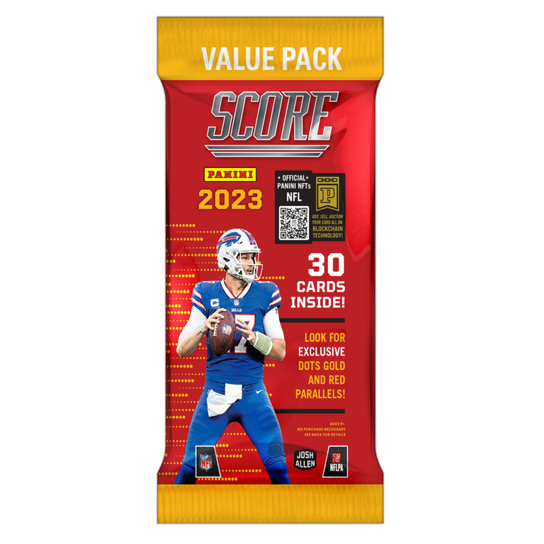 2023 Panini NFL Score Football Trading Cards Fat Pack (30 Cards)