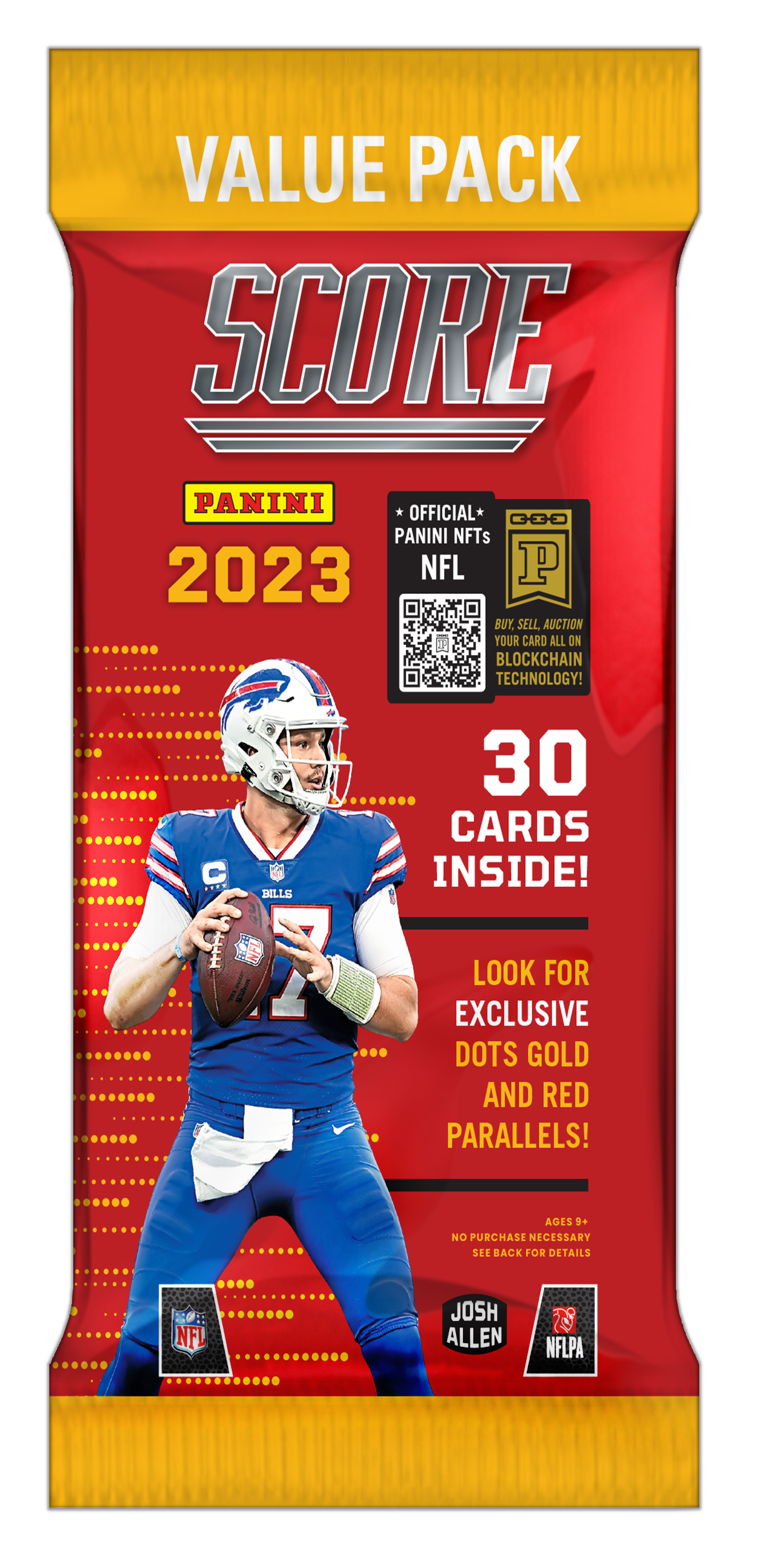 Panini 2023 Score NFL Football Trading Cards Fat Pack
