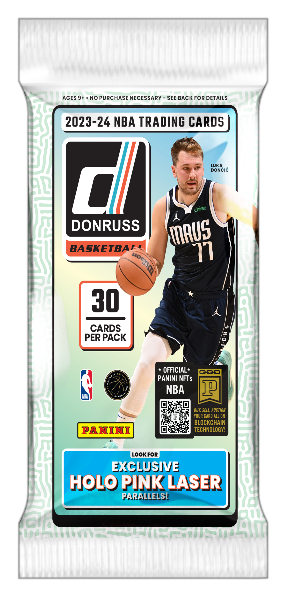 2023-24 Panini NBA Basketball Trading Cards Donruss Fat Pack (30 