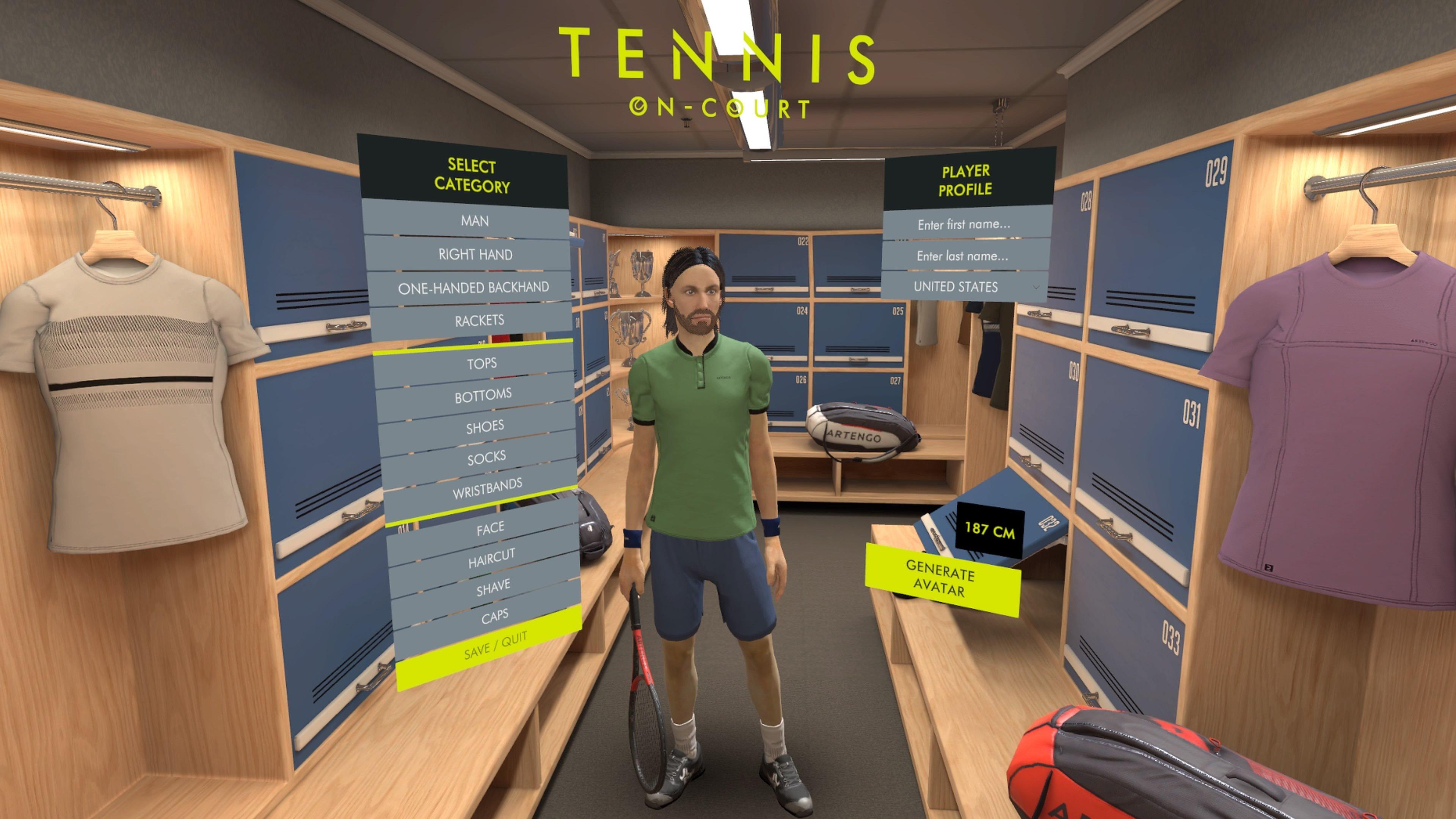 Tennis On-Court - PSVR2