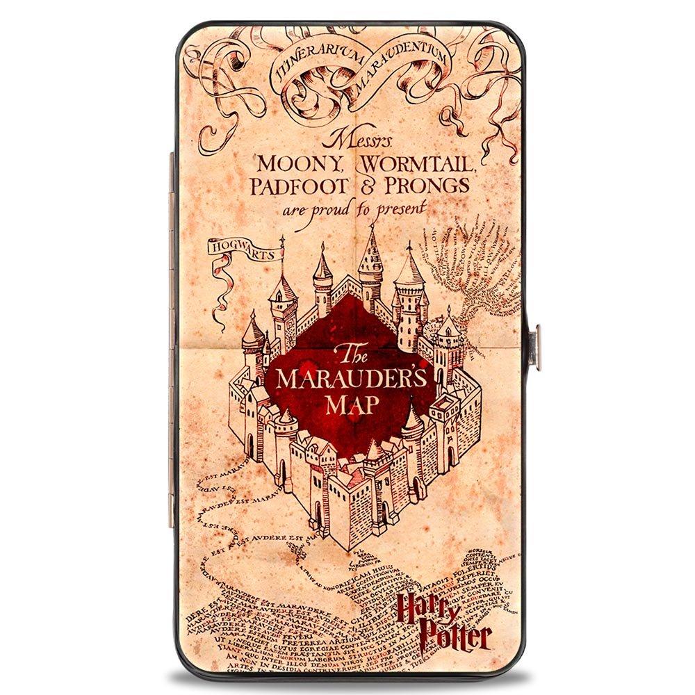 Buckle-Down The Wizarding World of Harry Potter The Marauder's Map Hinged Wallet