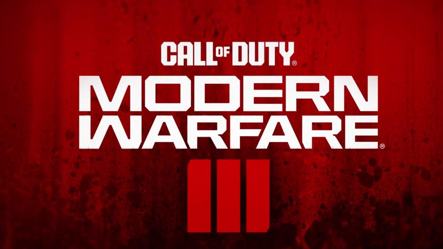 PS4 Call of Duty Modern Warfare III