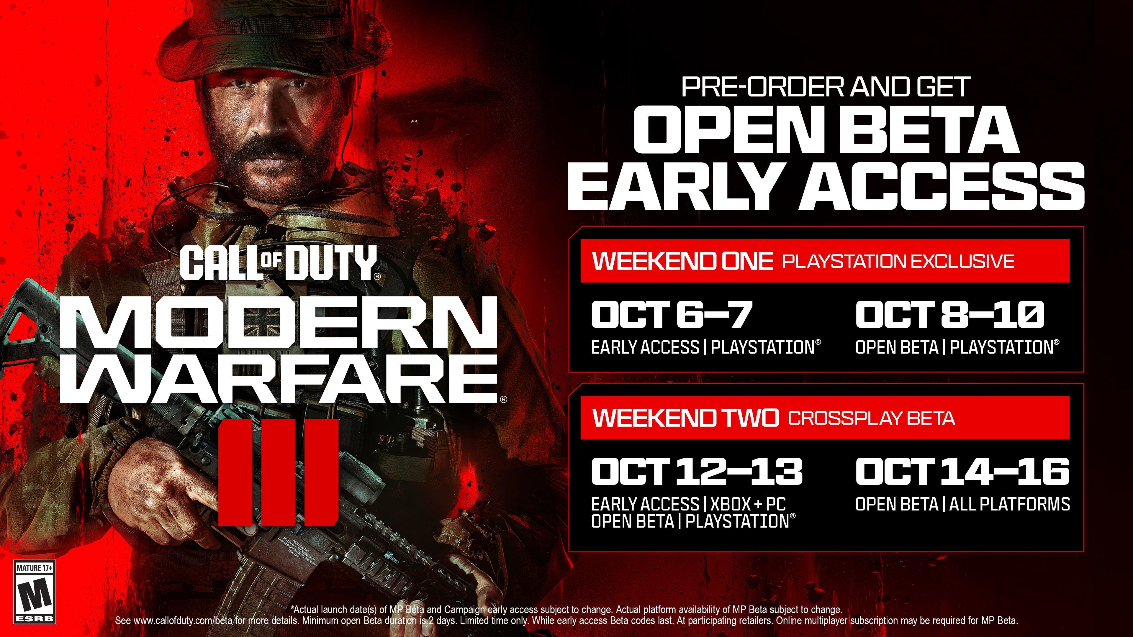 Call of Duty Modern Warfare 3 Beta: Start Dates, How To Enter and More