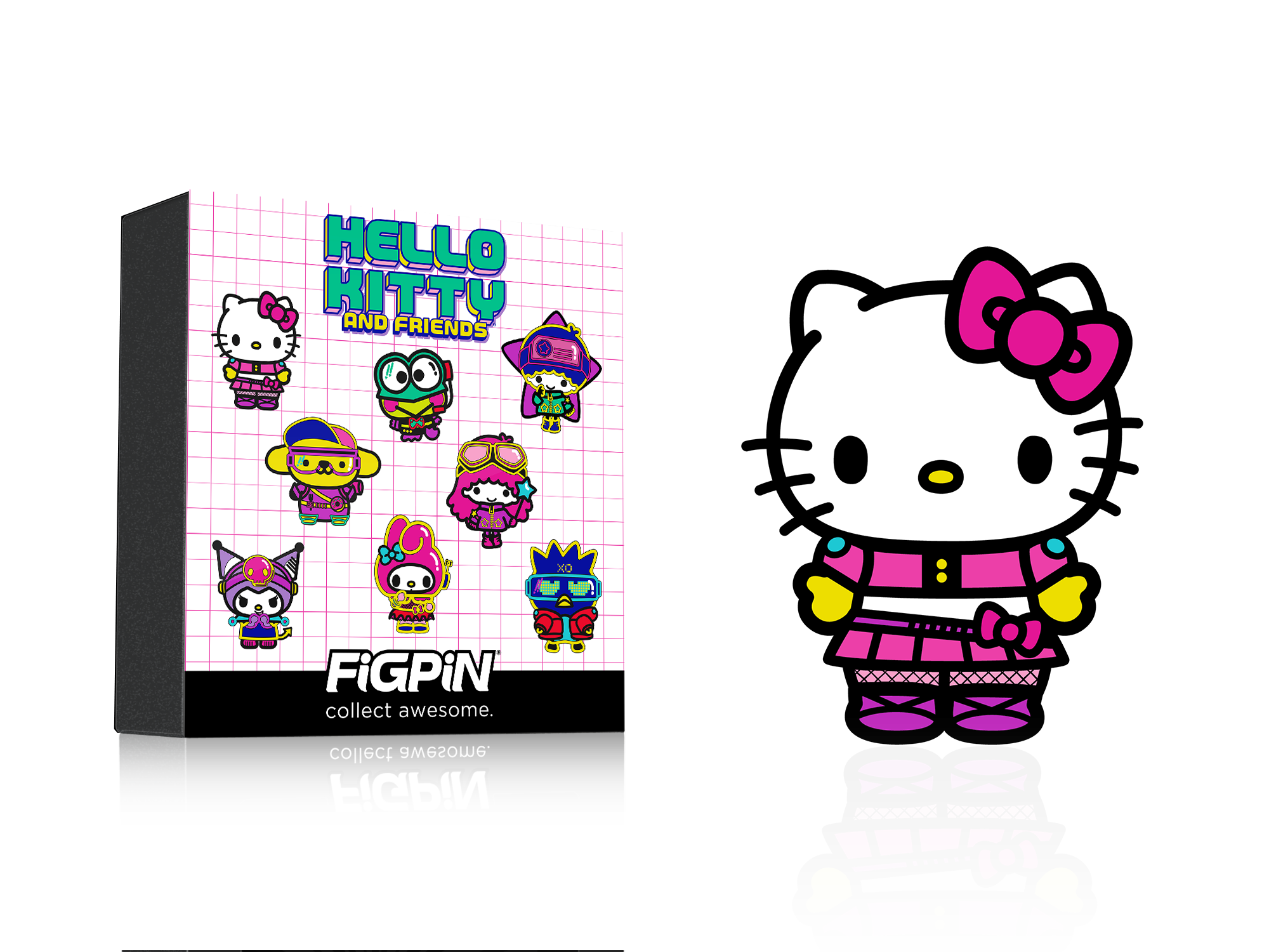 FiGPiN Mystery Pin Hello Kitty and Friends (Kawaii Arcade) Series 4  GameStop Exclusive
