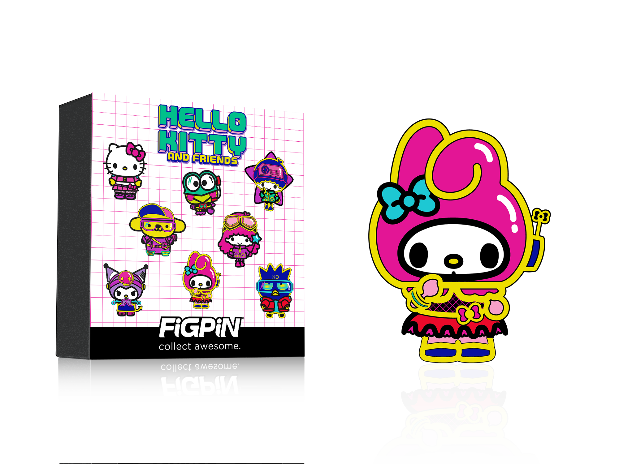 FigPiN Mini - Hello Kitty and Friends - Kuromi Pin – MadHouse