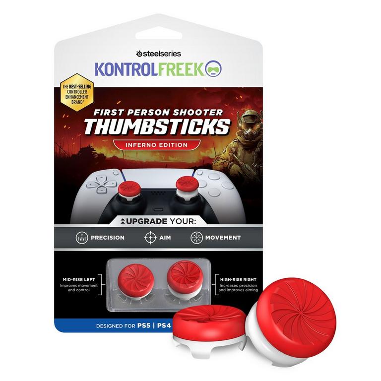 KontrolFreek FPS Precision Aim Thumbstick for PlayStation 5 and PlayStation 4 - Inferno