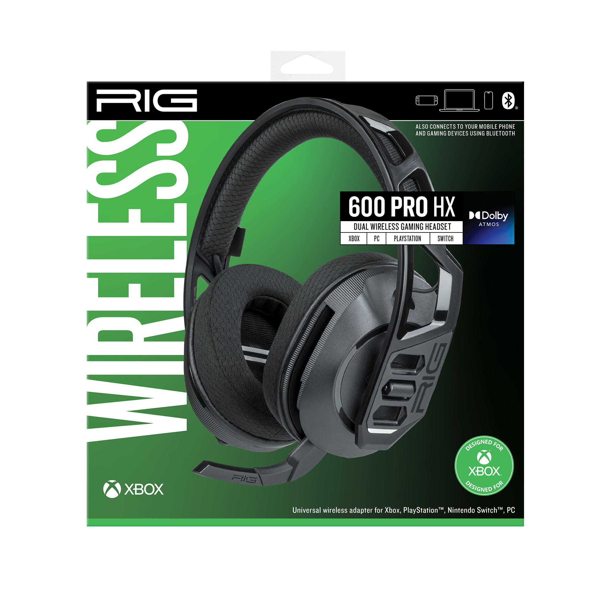 RIG 700 HX Wireless Xbox Gaming Headset for Xbox Series X/S, Xbox One,  PlayStation and PC