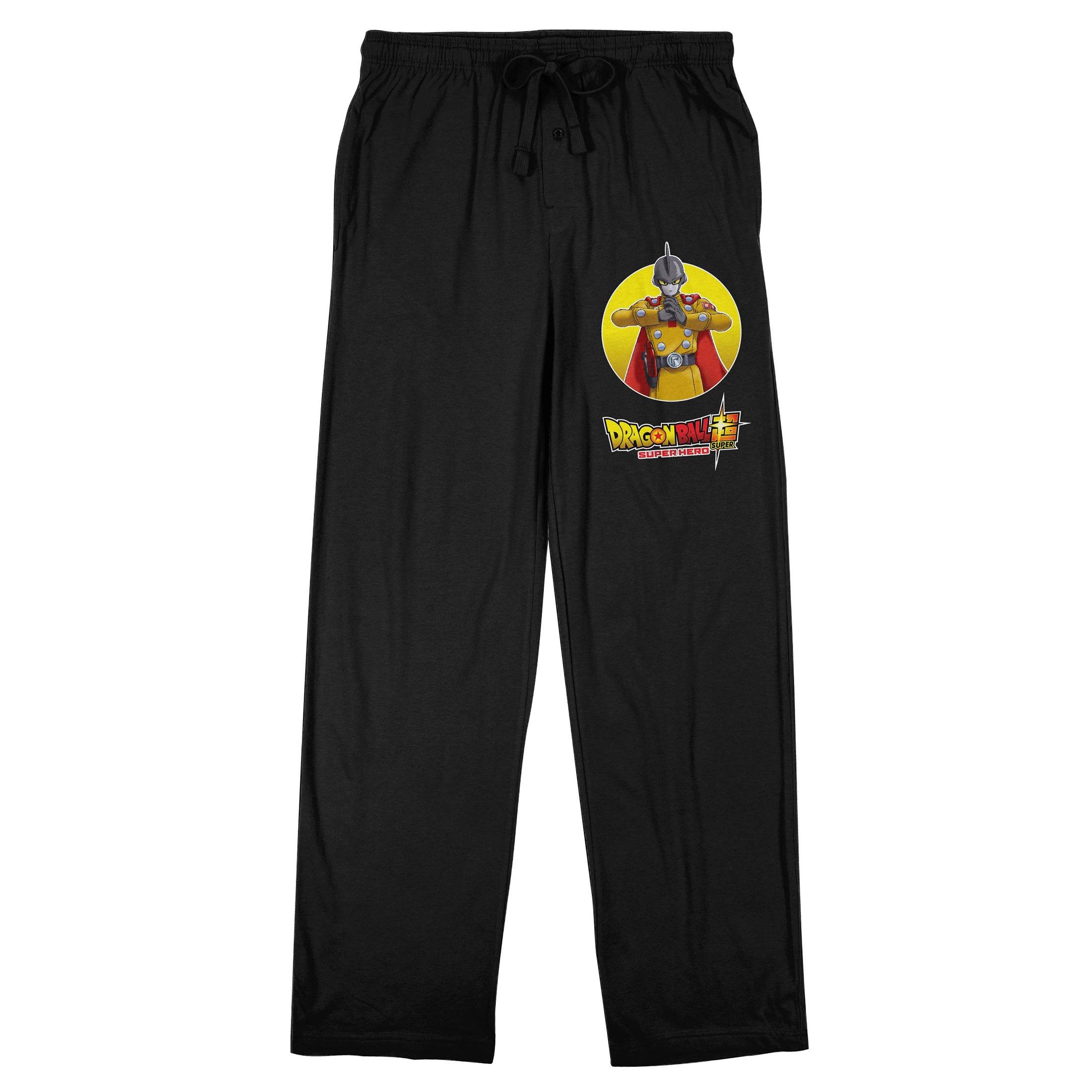 Dragon Ball Super: Super Hero Movie Gamma 1 Men's Black Pajama Pants