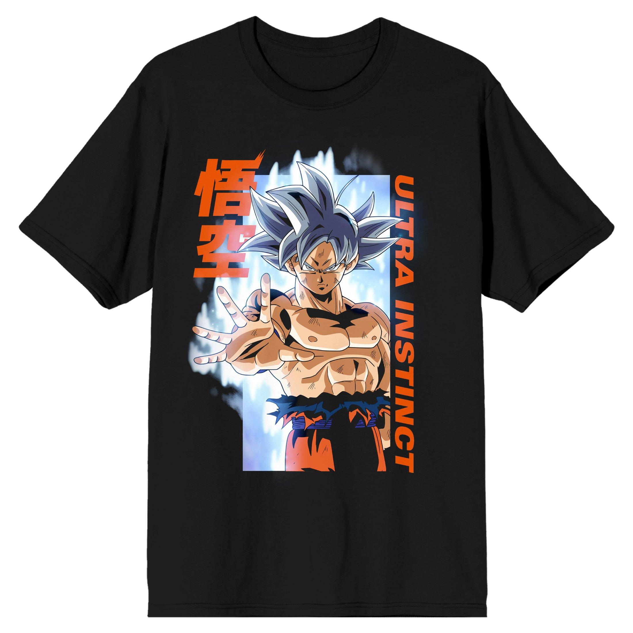 Dragon Ball Super Ultra Instinct Goku Men s Black Short Sleeve T