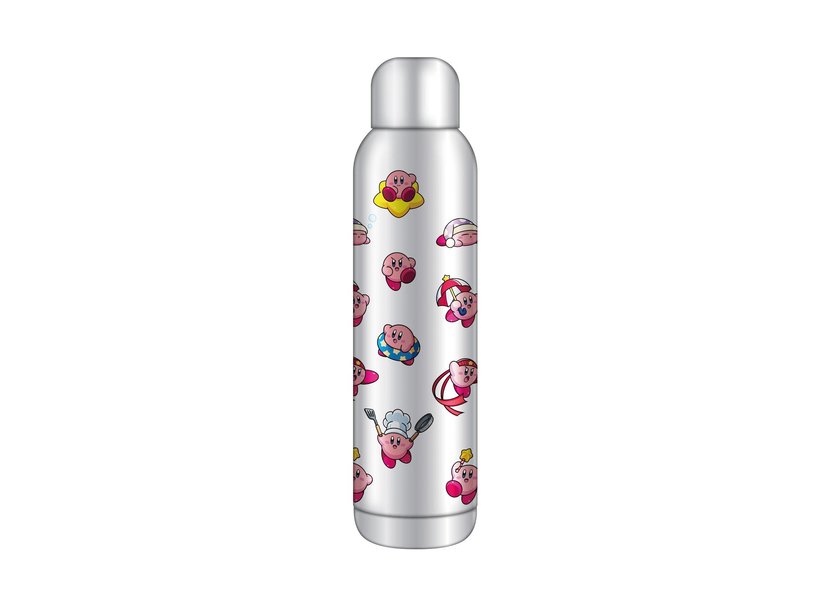 Kirby Classic Video Game All Over Print 22 Oz. Stainless Steel Water Bottle