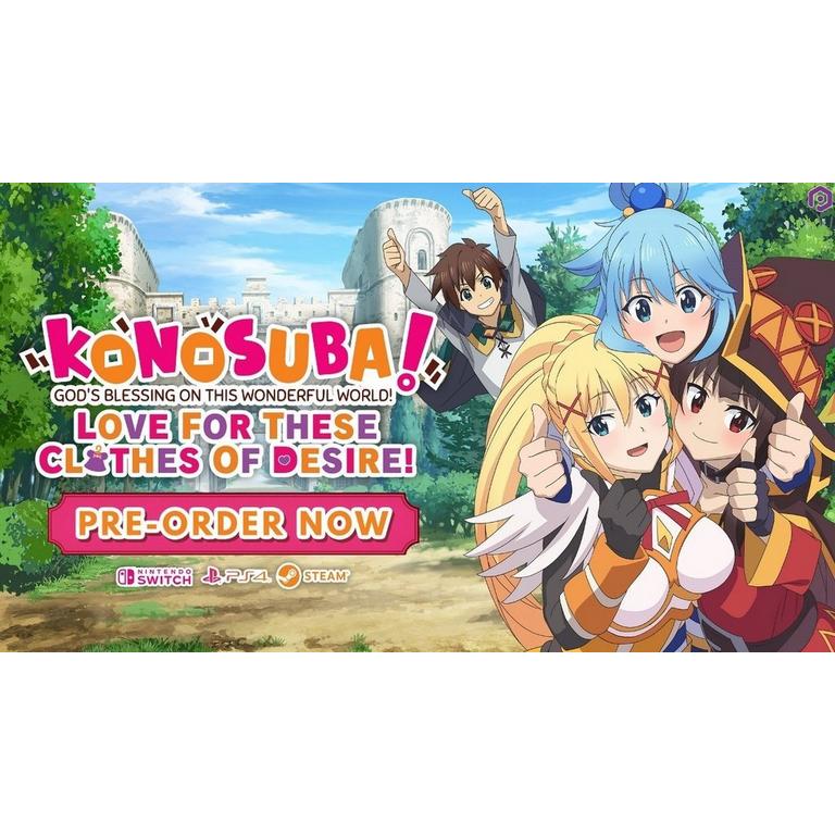 KONOSUBA - God's Blessing on this Wonderful World! Love For These Clothes of Desire! - PC Steam