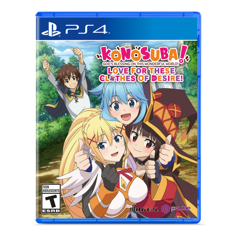 KONOSUBA - God's Blessing on this Wonderful World! Love For These Clothes Of Desire! - PlayStation 4