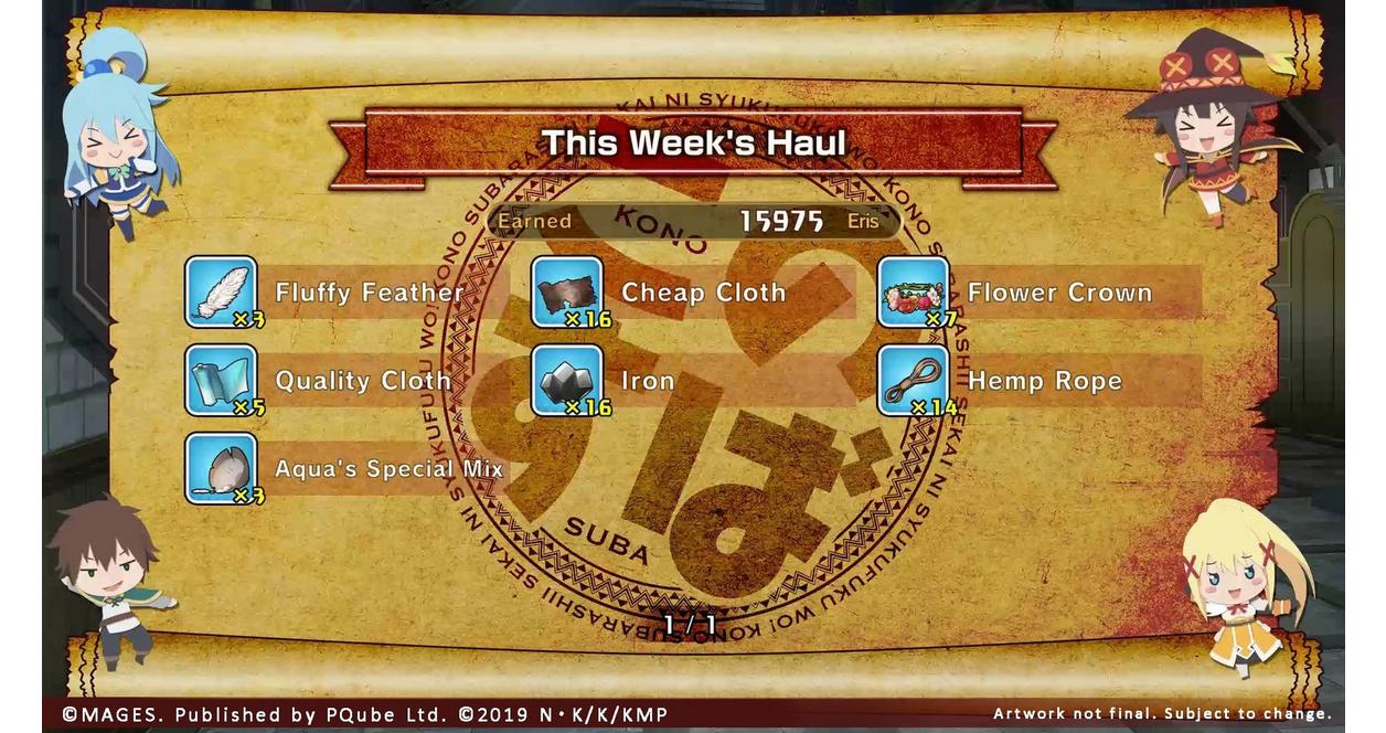 KONOSUBA - God's Blessing on this Wonderful World! Love For These Clothes Of Desire! - PlayStation 4