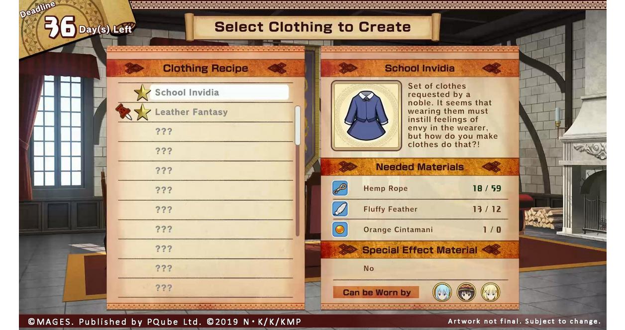KONOSUBA - God's Blessing on this Wonderful World! Love For These Clothes Of Desire! - PlayStation 4