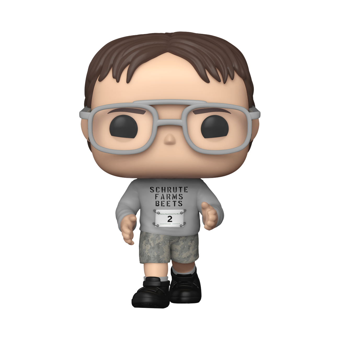 Funko POP! Television: The Office Fun Run Dwight 4-in Vinyl Figure