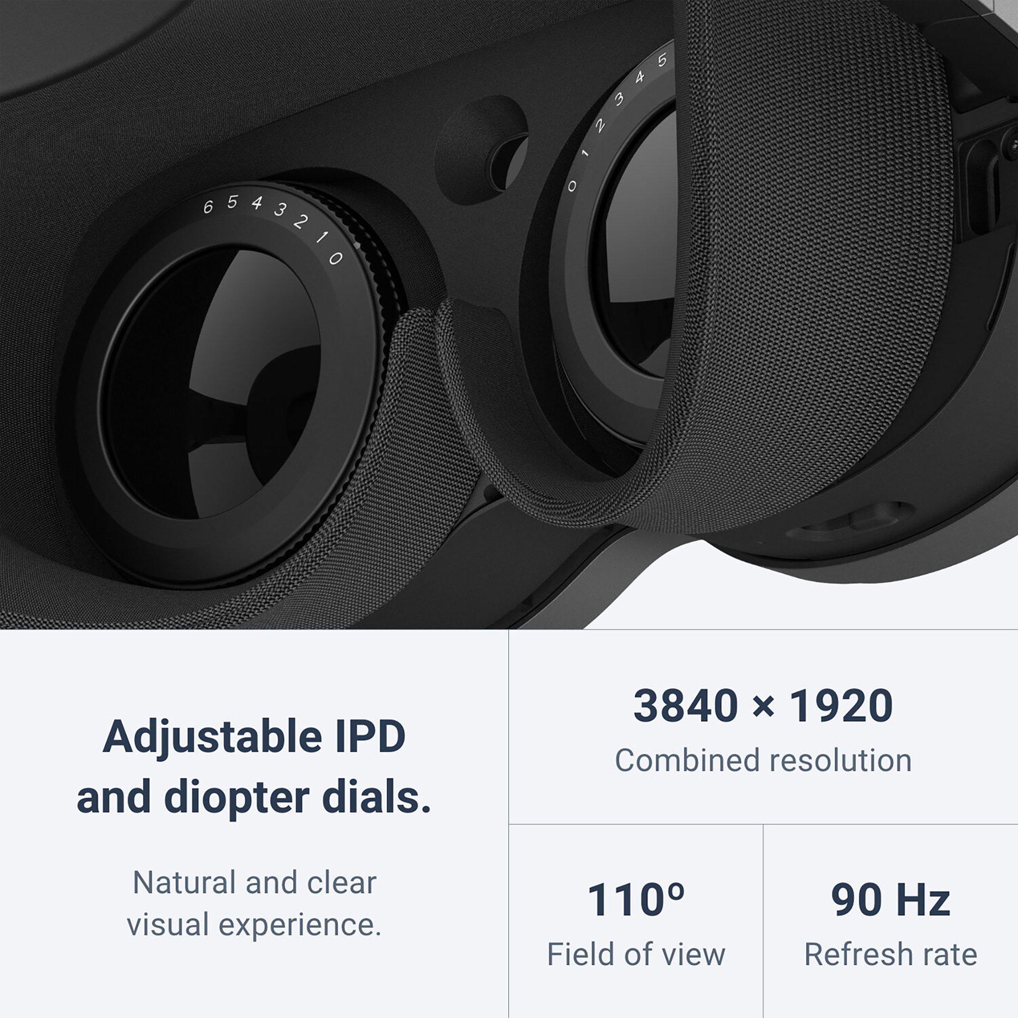 HTC VIVE XR Elite Virtual Reality Headset and Controllers | The 