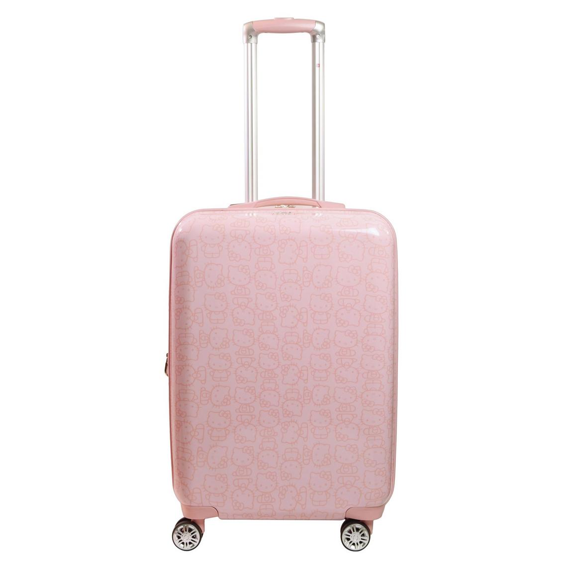 Concept One Hello Kitty Pose All Over Print 25-in Hard-Sided Roller Luggage - Pink