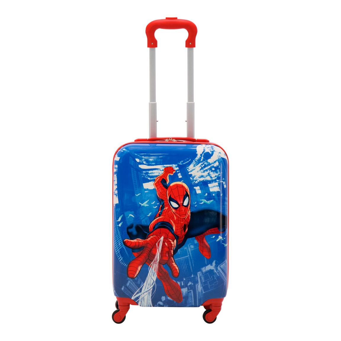 Concept One Marvel Ful Spiderman Web Slinging Kids 21-in Hard-Sided Carry-On Luggage