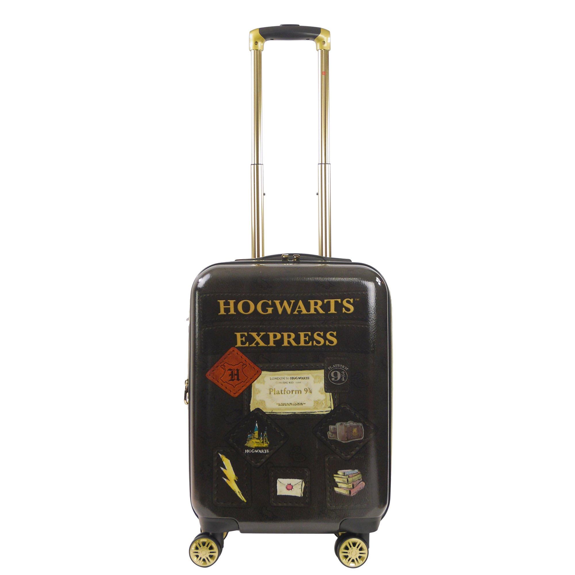 FUL Warner Brothers Harry Potter Hogwart Express -in Hard-Sided Carry-On Luggage