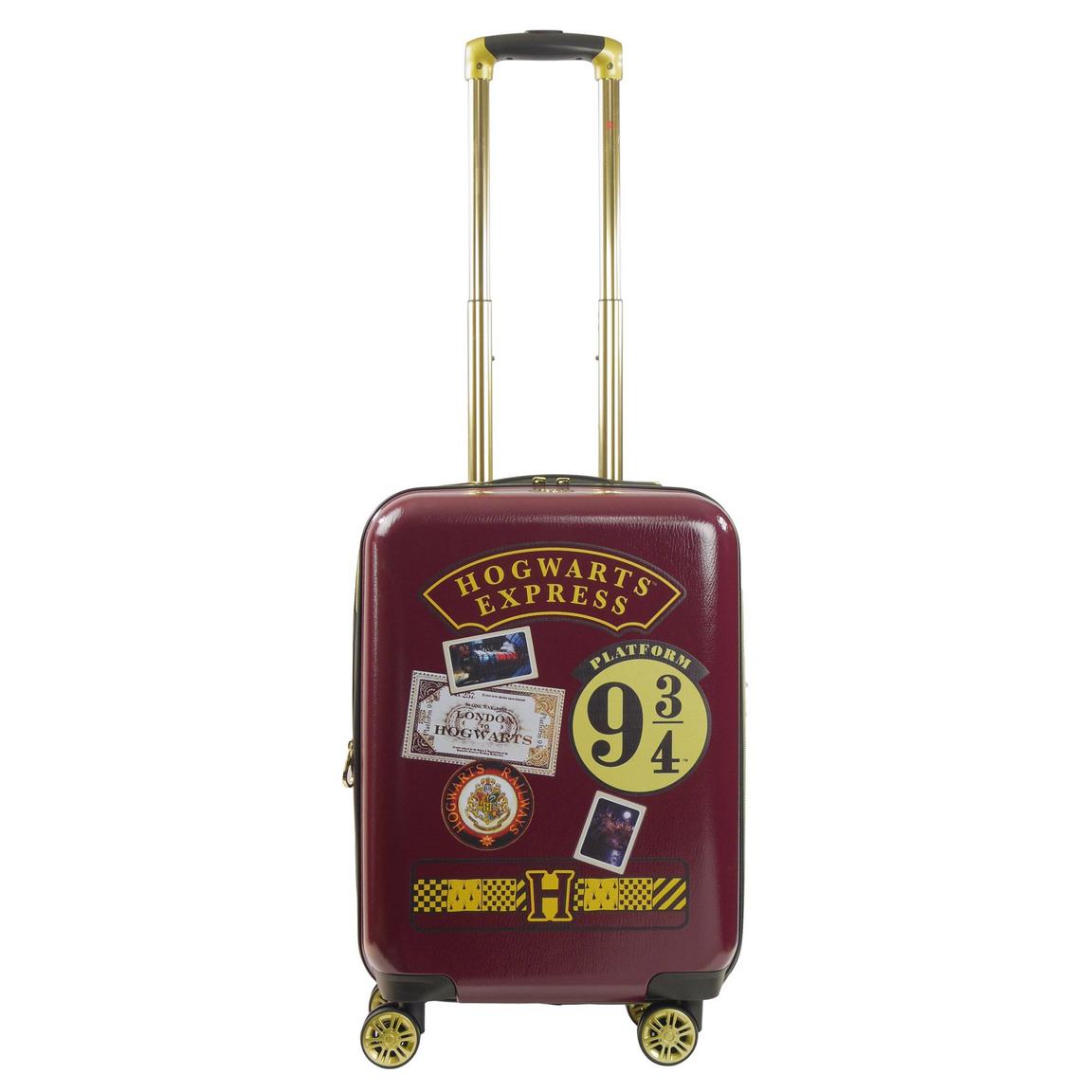 Concept One Warner Brothers Harry Potter Ful Hogwart Express 21-in Hard-Sided Carry-On Luggage - Burgundy