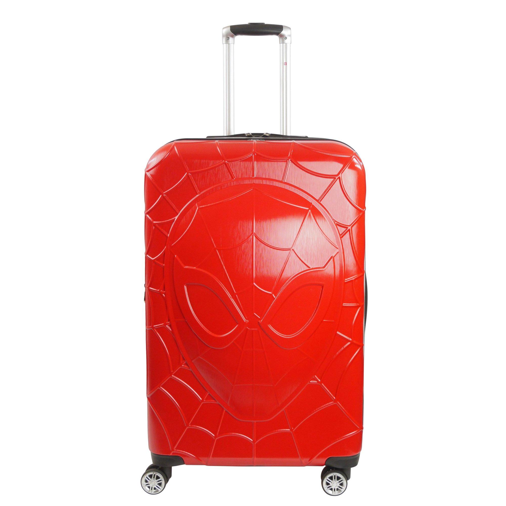 FUL Marvel Molded Spiderman 8 Wheel 29-in Expandable Spinner Hard-Sided Luggage