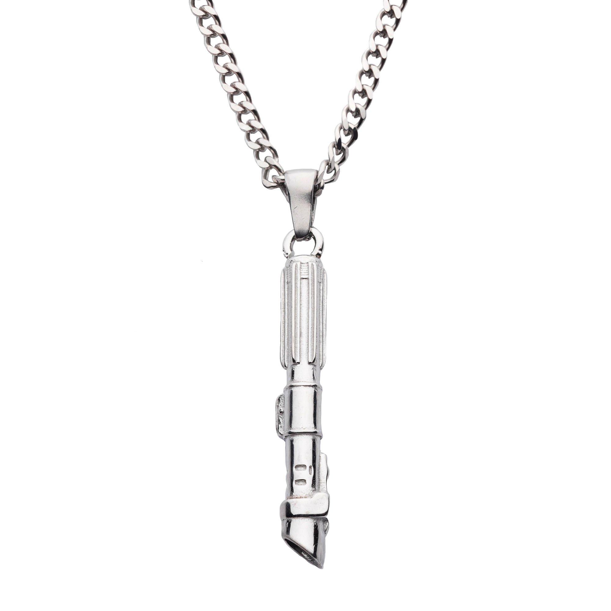 Star Wars Darth Vader Lightsaber 3D Handle Pendant Necklace