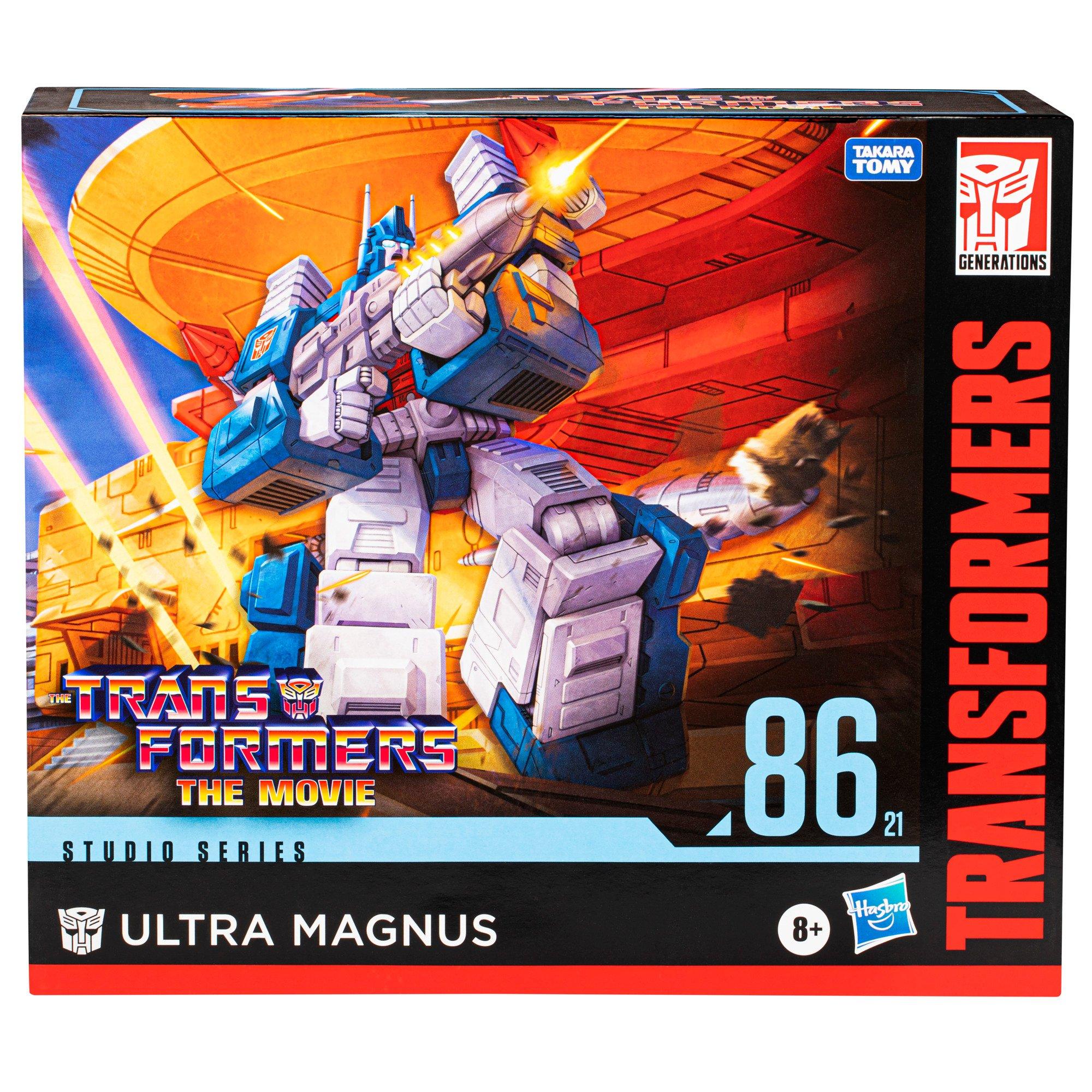 Hasbro Transformers Studio Series Commander Class 86-21 Ultra Magnus 9.5-in Action Figure