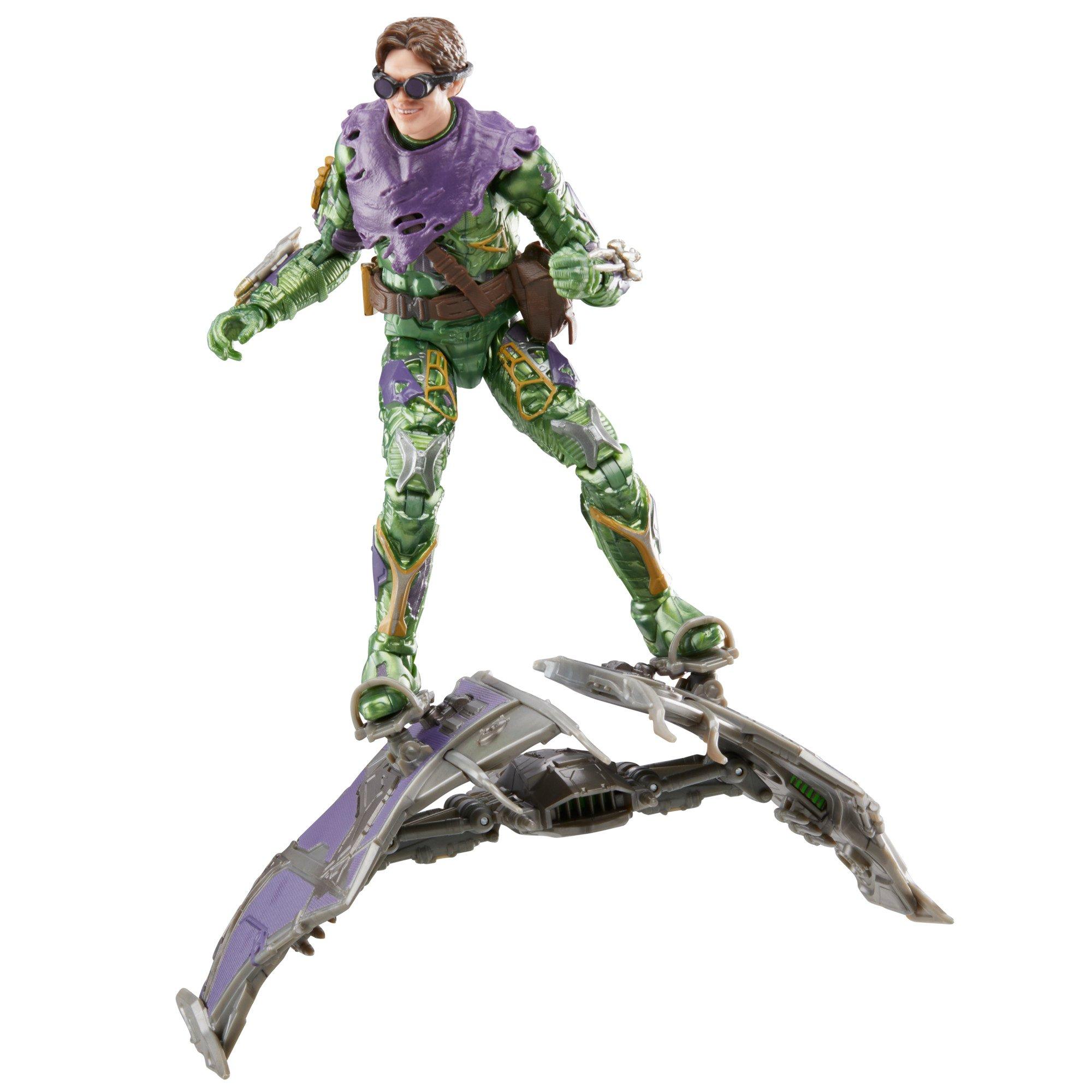 spiderman vs green goblin toys