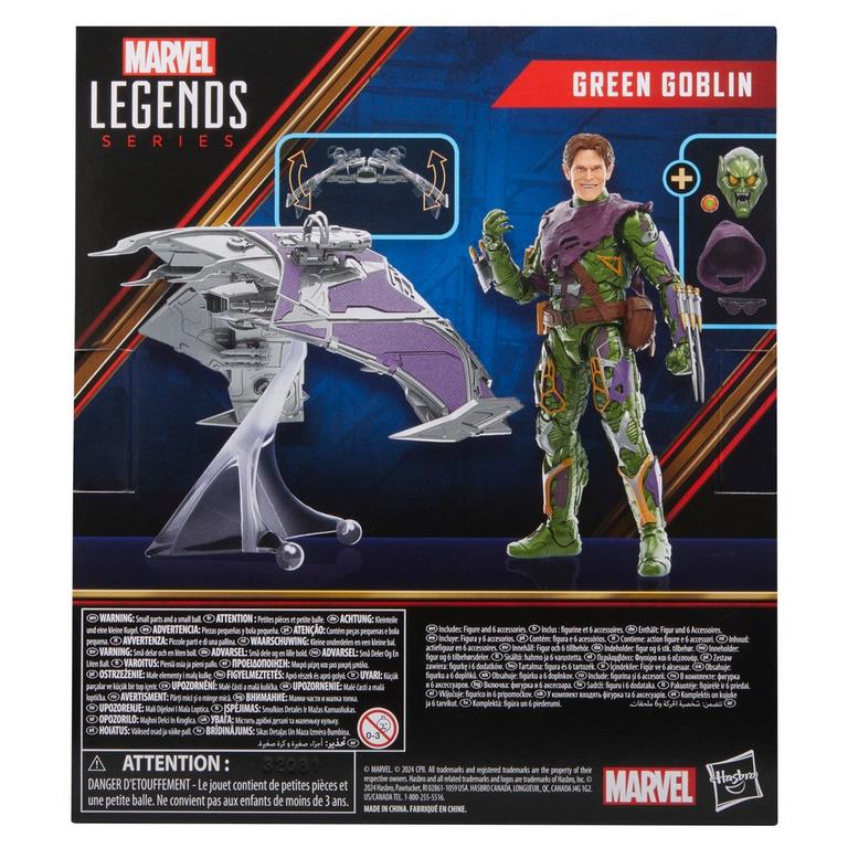 Hasbro Marvel Legends Spider-Man: No Way Home Green Goblin 6-in Action  Figure