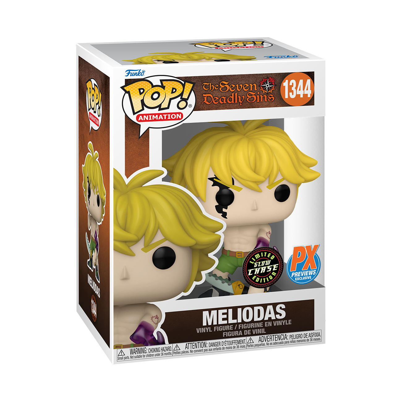 Funko POP! Animation: Seven Deadly Sins Meliodas (or Chase) 4.3-in Vinyl Figure