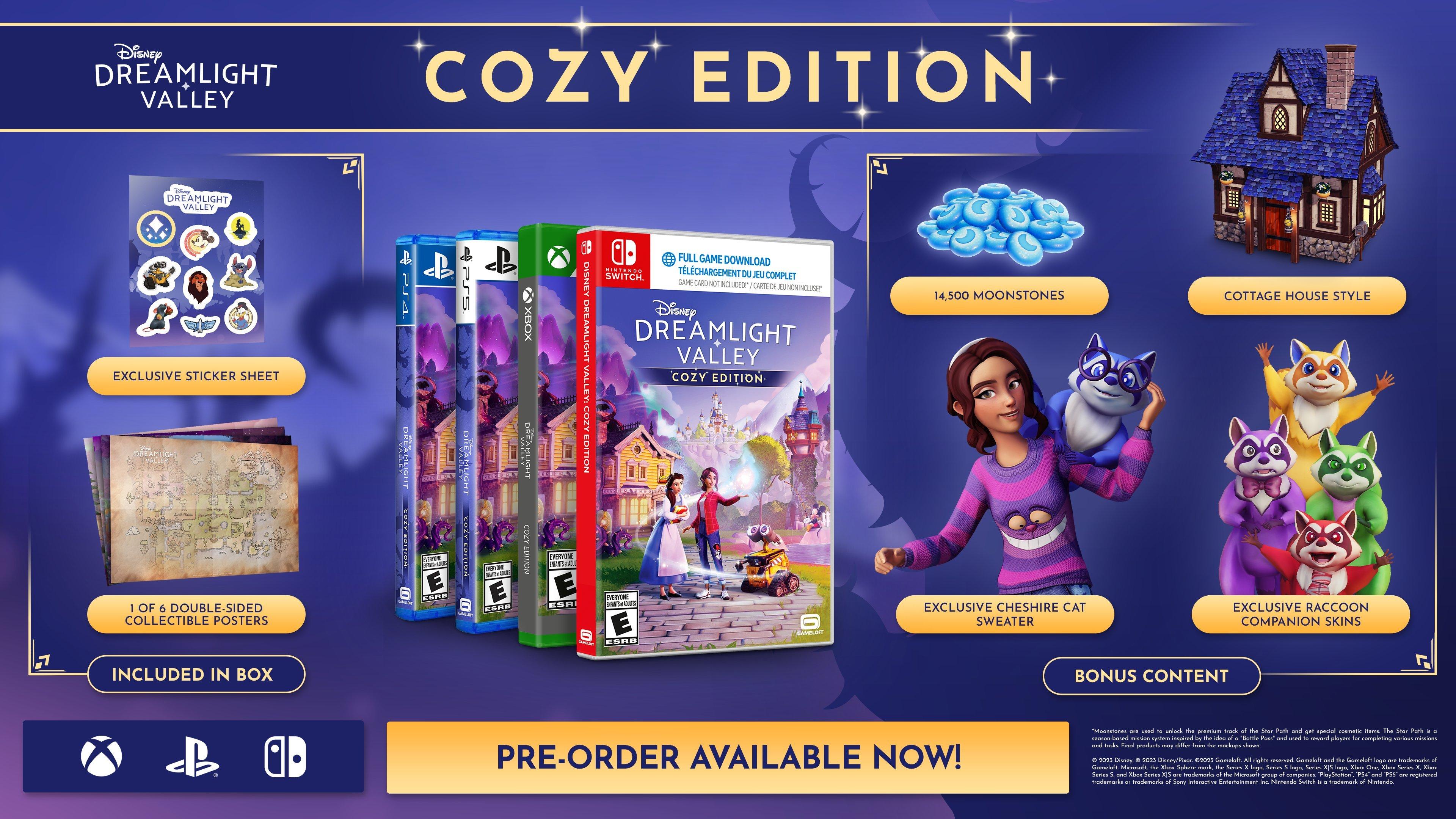 Disney Dreamlight Valley Cozy Edition Releases In October, Preorders Live  At  - GameSpot
