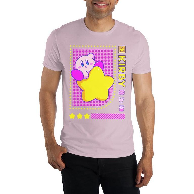 Kirby Unisex Pink Short Sleeve T-Shirt