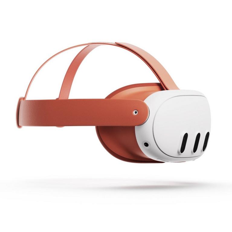 Meta Quest 3 Fabric Facial Interface and Head Strap - Blood Orange