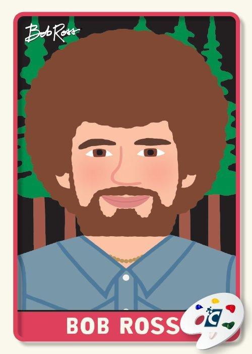 Bob Ross Trading Cards Collector Box Series 1 (2-Pack)