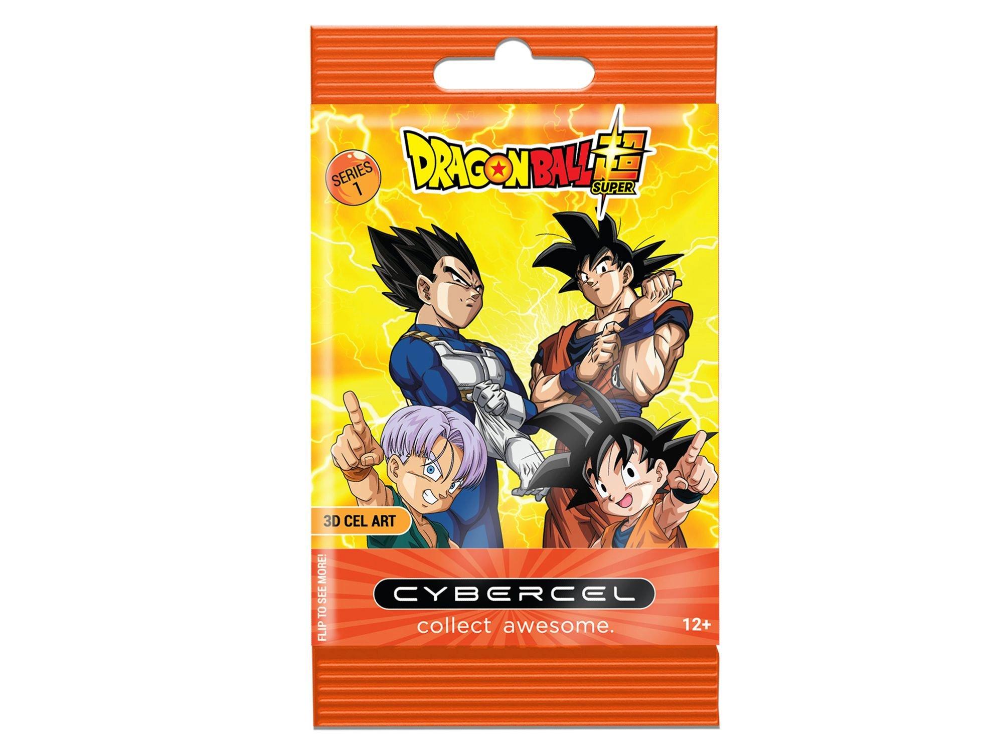 FiGPiN Dragon Ball Super Cybercel Collectible Art Card Foil Pack Series 1