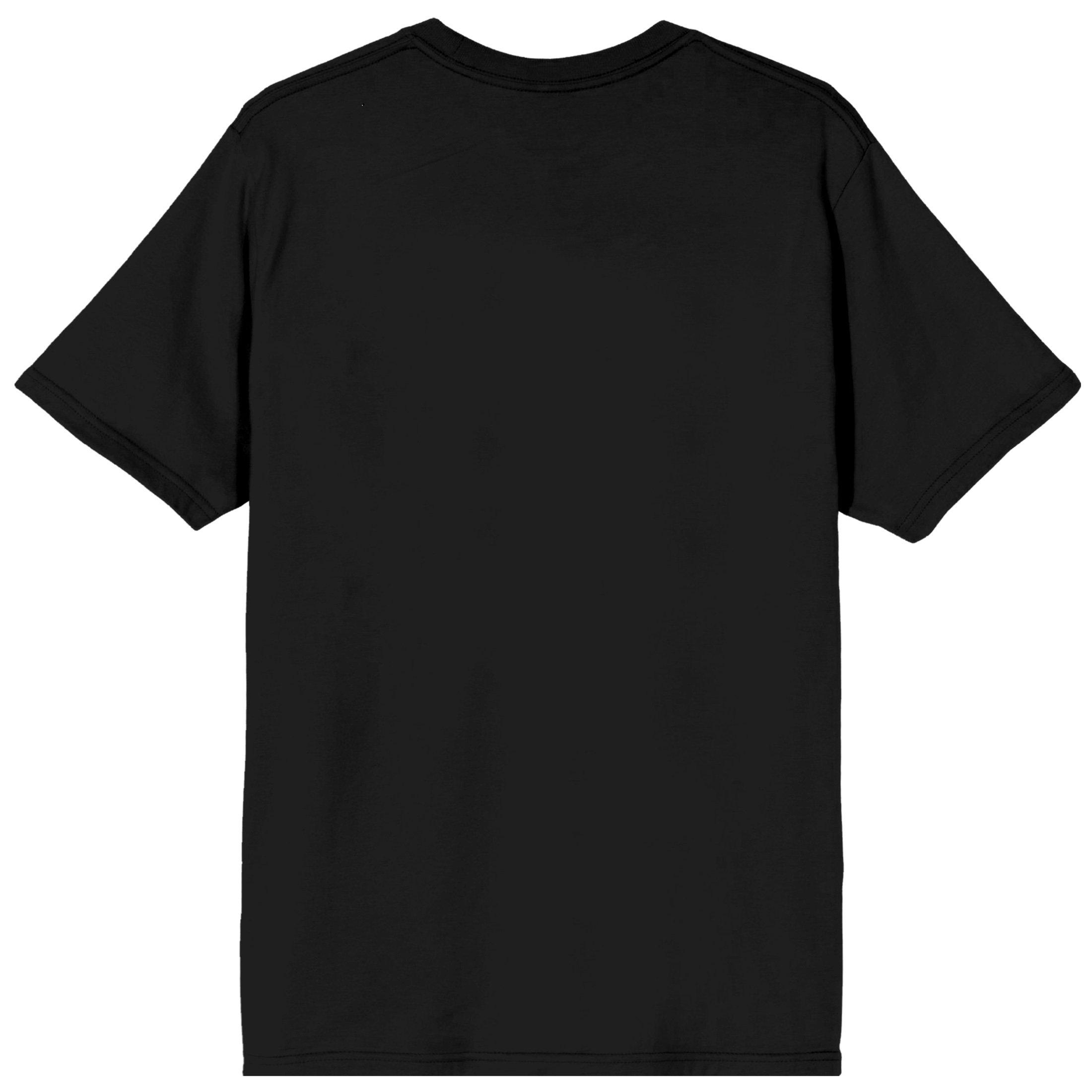 Dragon Ball Super Universe 7 Kanji Text Men's Black Short Sleeve T-Shirt