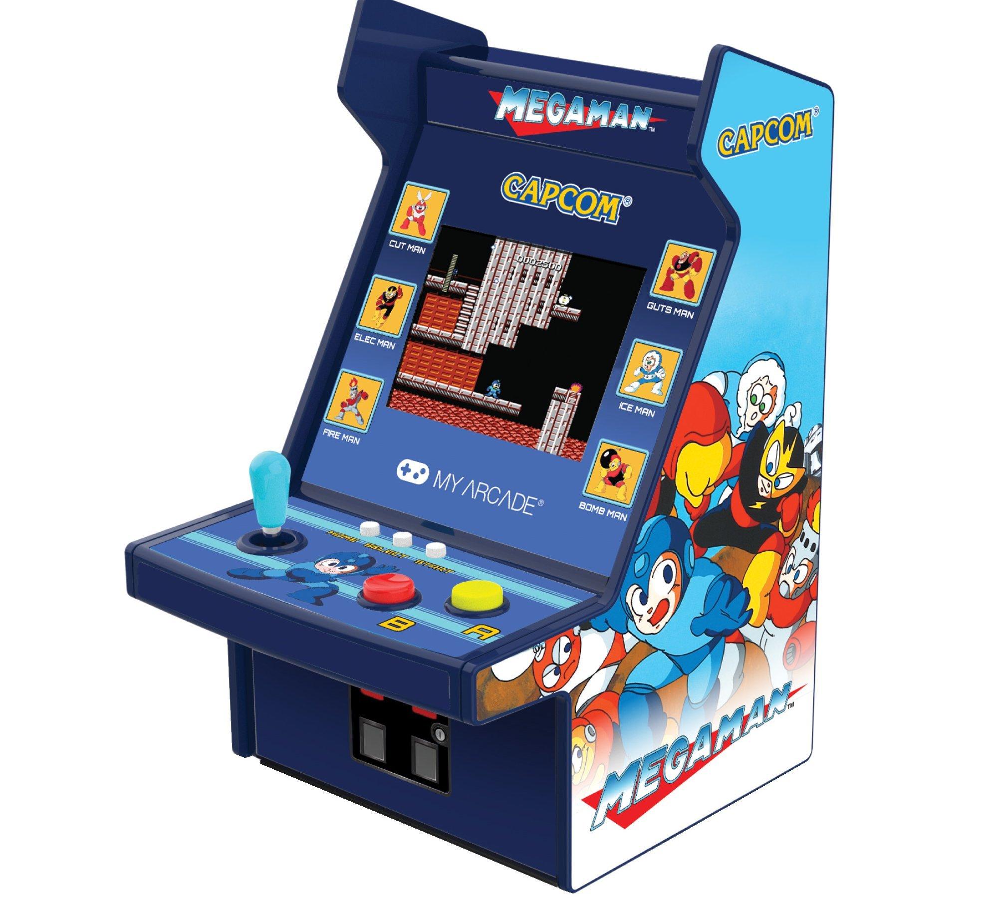 My Arcade Mega Man Micro Player PRO 6.75-in Mini Arcade Machine