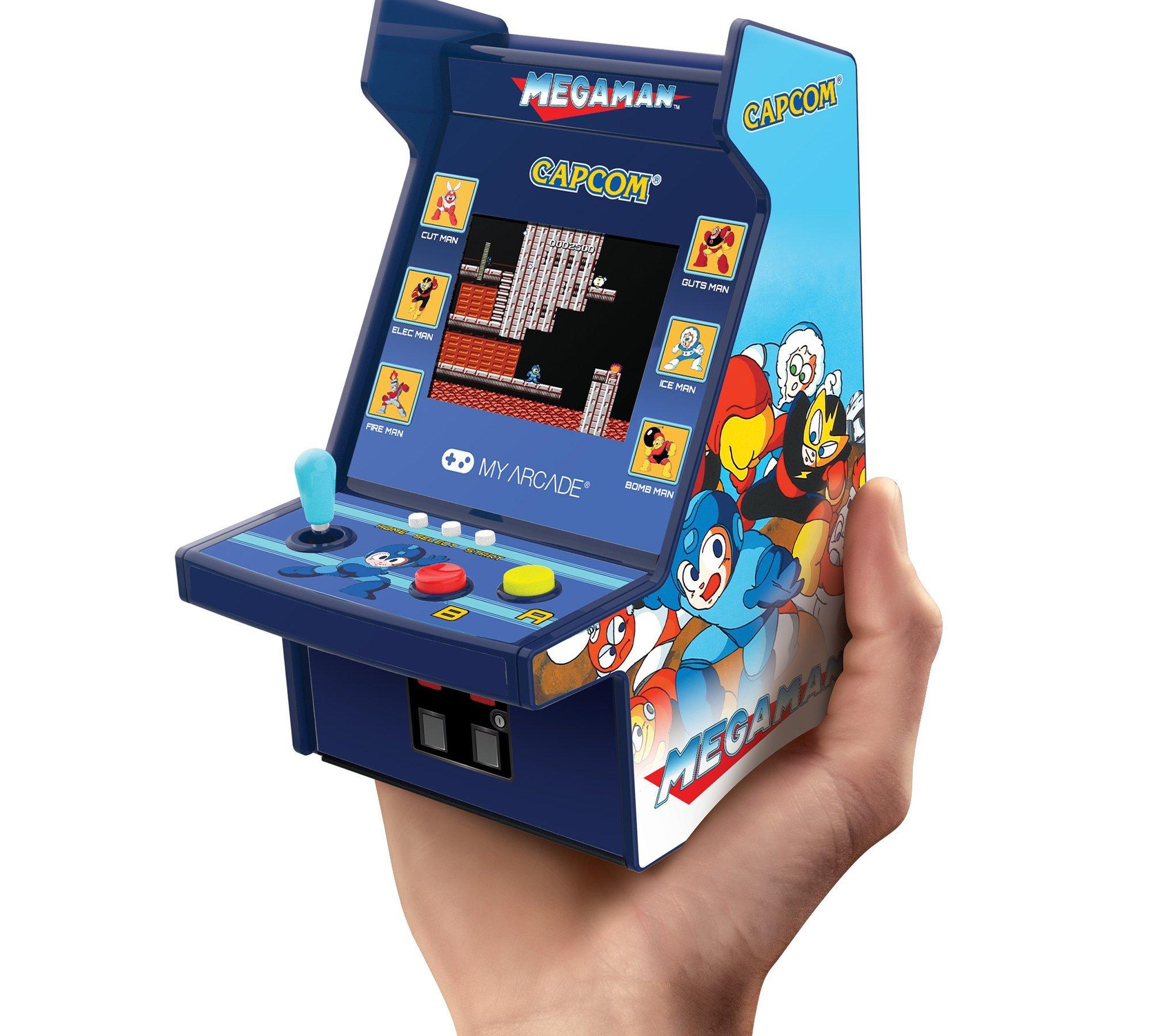 My Arcade Mega Man Micro Player PRO 6.75-in Mini Arcade Machine
