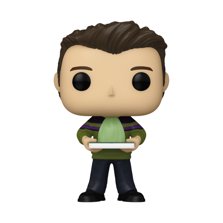 Funko POP! Television: Friends Joey Tribbiani with Pizza 3.9-in Vinyl Figure