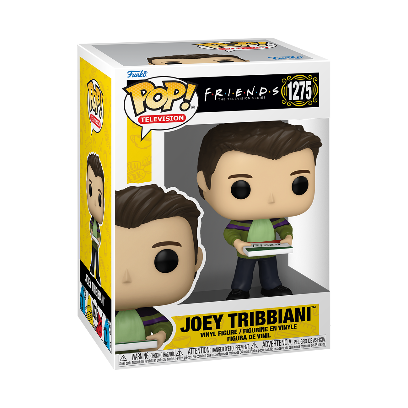 Funko POP! Television: Friends Joey Tribbiani with Pizza 3.9-in