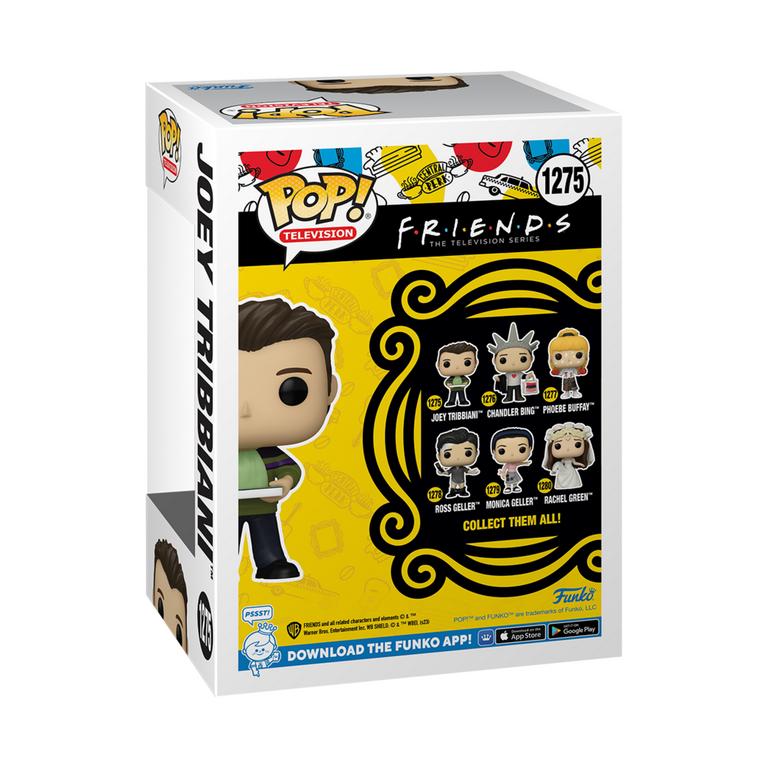 Funko POP! Television: Friends Joey Tribbiani with Pizza 3.9-in