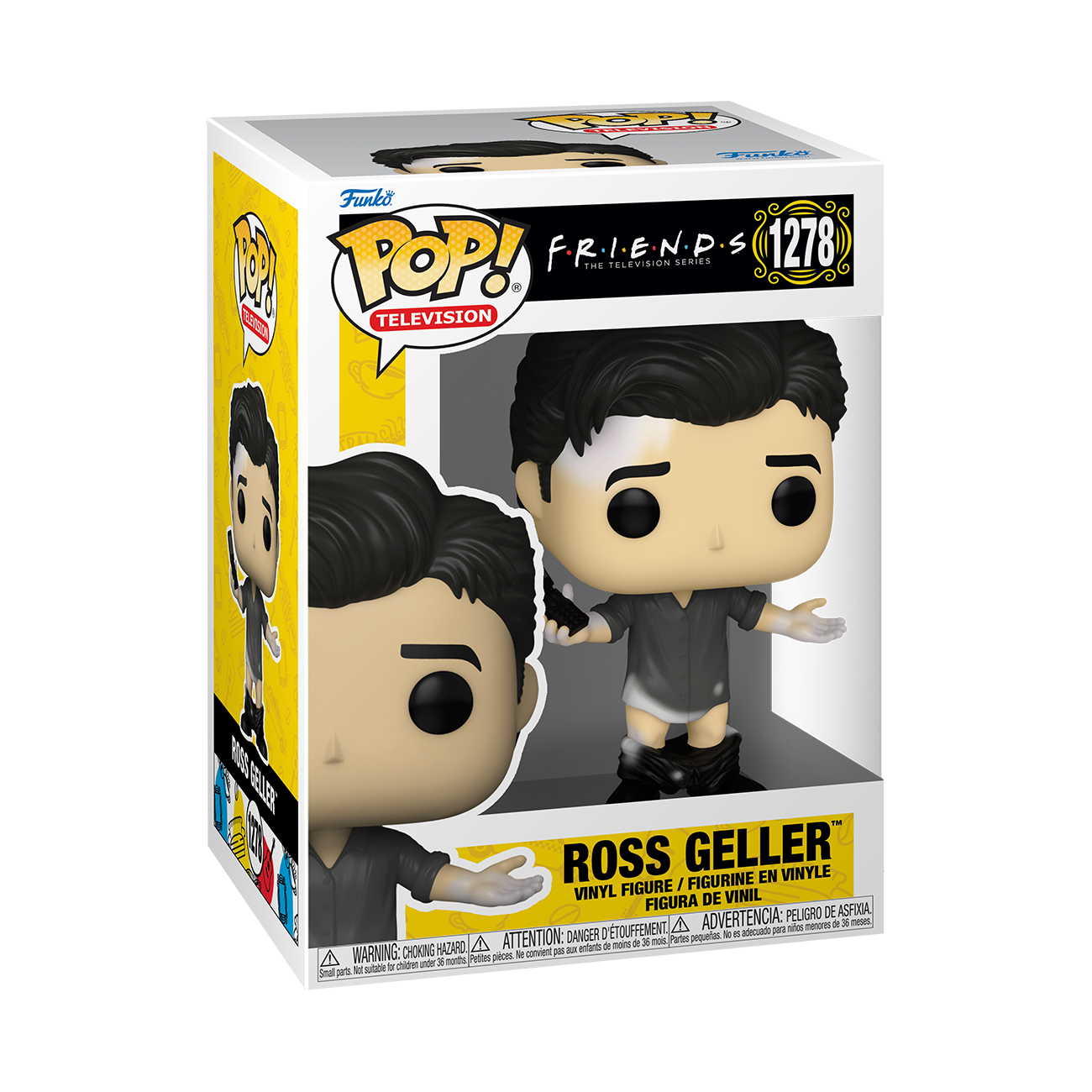 Funko POP! Television: Friends Ross Geller (Leather Pants) 4.25-in Vinyl  Figure